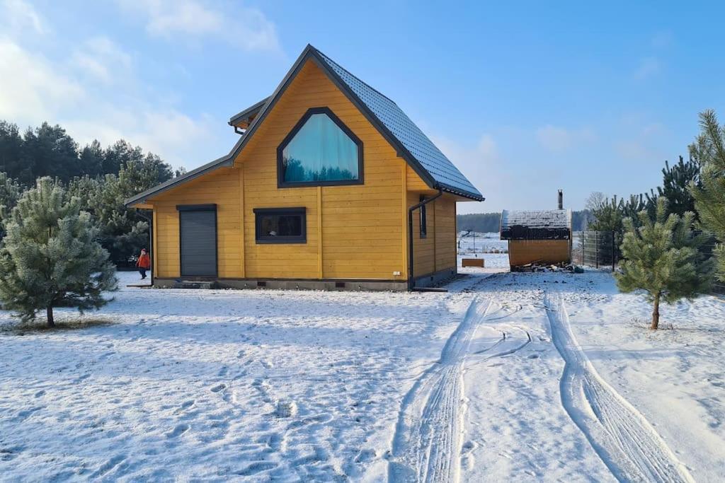 Dom Male Mazury Villa Drozdowo Екстериор снимка